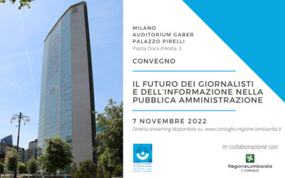 “Il futuro dei giornalisti e dell’informazione nella pubblica amministrazione”