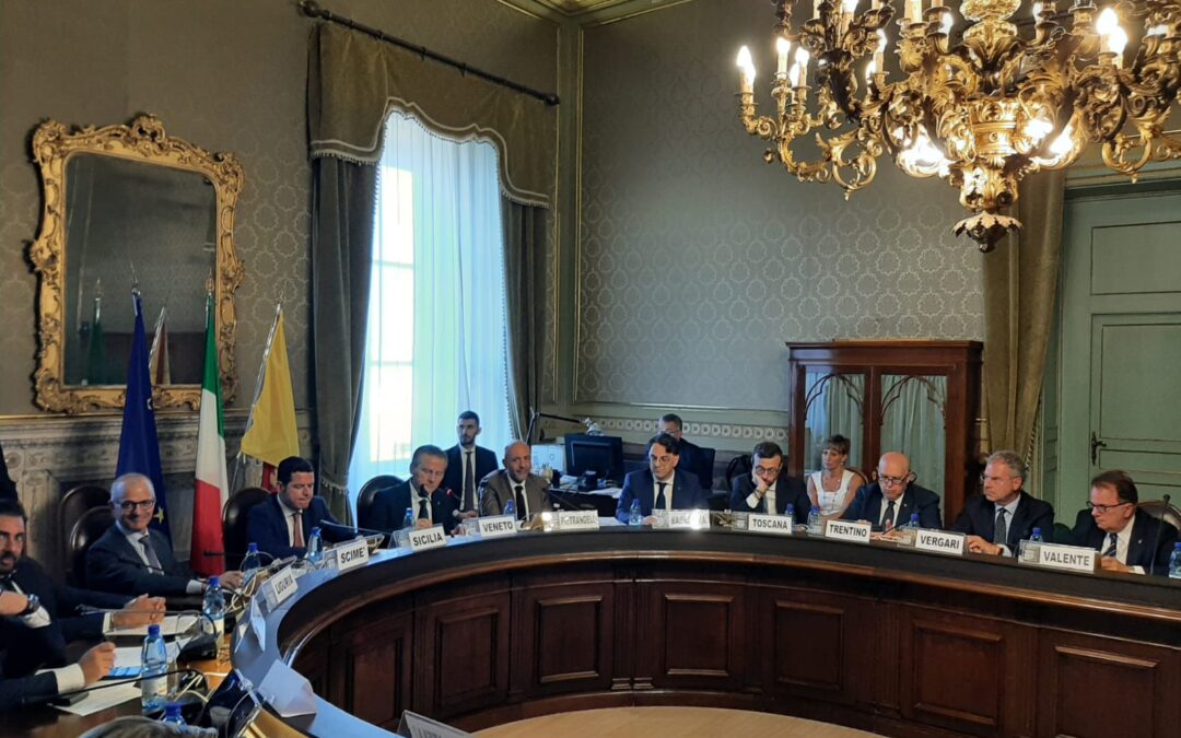 I Presidenti riuniti in Assemblea plenaria a Palermo, ospiti del Presidente Galvagno