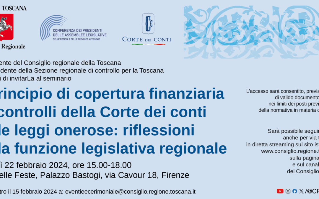 Seminario Corte dei Conti 22.02.14 a Firenze