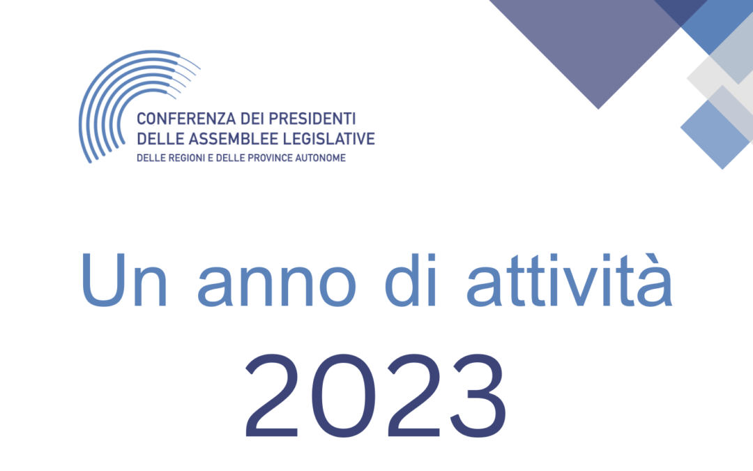 Un anno di attività 2023