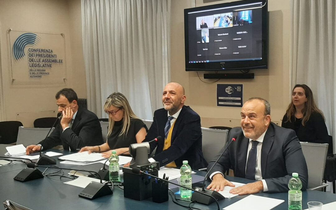 Il Presidente Aurigemma ha riunito il Comitato di Coordinamento, avviando così la sua attività istituzionale in Conferenza