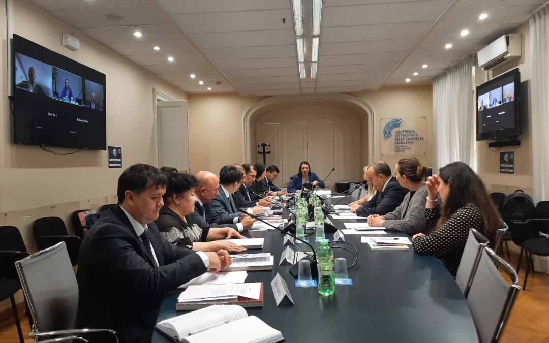 Incontro delegazione uzbeka