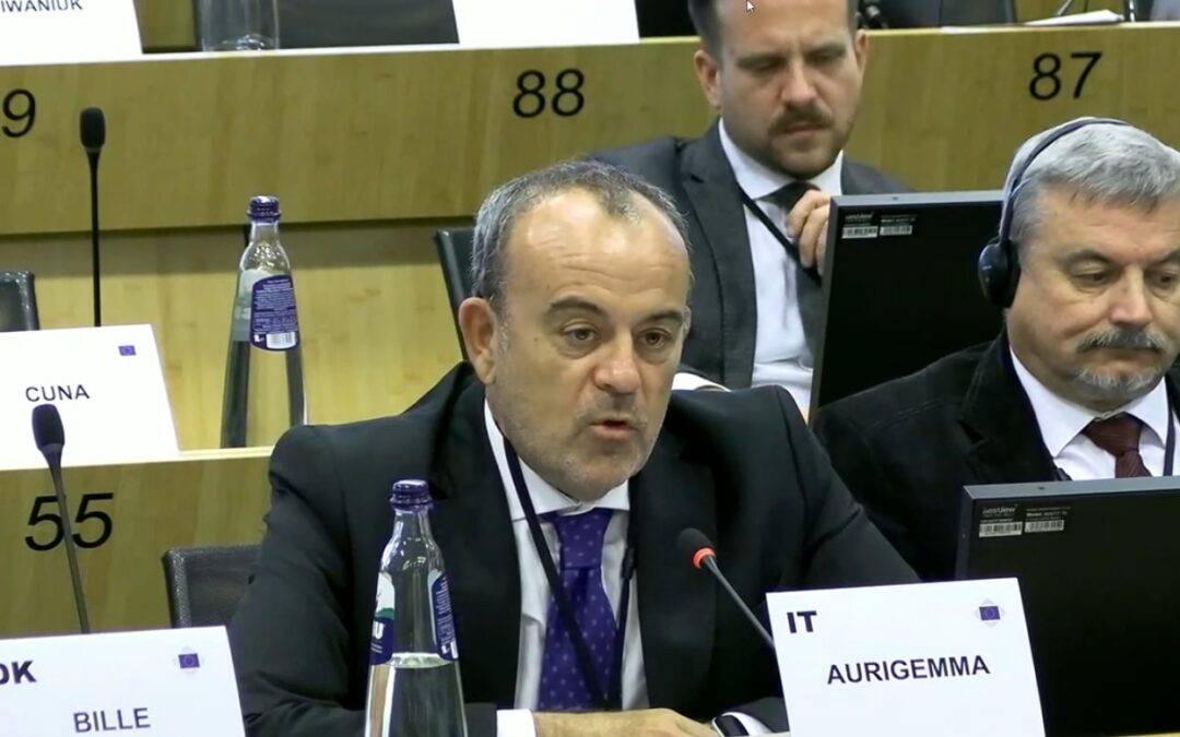 Comitato europeo delle Regioni: Il Presidente Aurigemma nominato relatore sul parere relativo alla strategia europea per le contromisure mediche