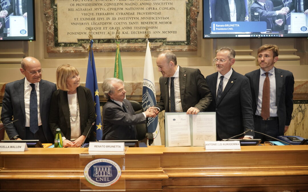 Siglato il protocollo d’intesa tra Conferenza e CNEL, Presidente Aurigemma: «un patto nei confronti dei cittadini, per l’eliminazione delle diseguaglianze, la valorizzazione delle specificità dei singoli territori e la realizzazione di un Paese più competitivo e più solidale»
