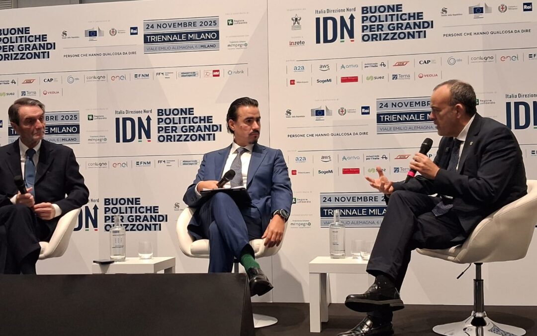 Presidente Aurigemma a “Italia Direzione Nord”: «Importante convegno per lo sviluppo del nostro Paese»