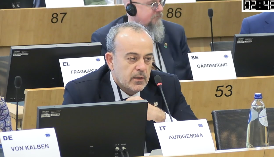 Presidente Aurigemma alla NAT