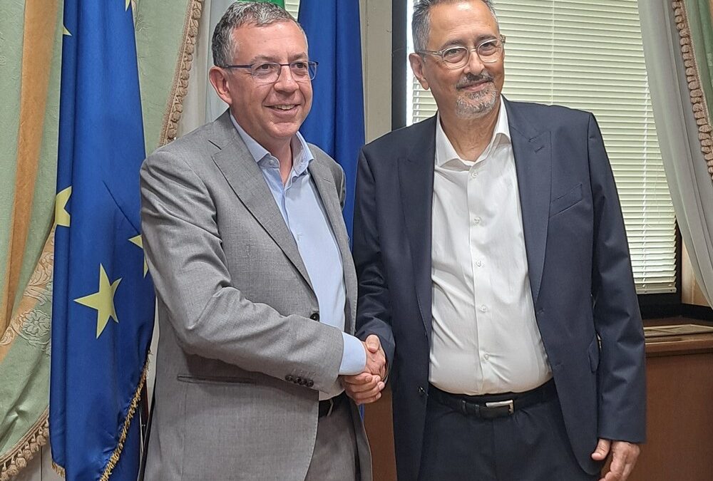 Incontro Presidenti Manfredi e Pittella
